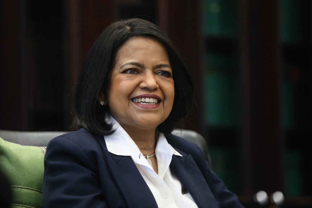 Former Federal Court judge Nallini Pathmanathan appointed chairman of Malaysian Media Council