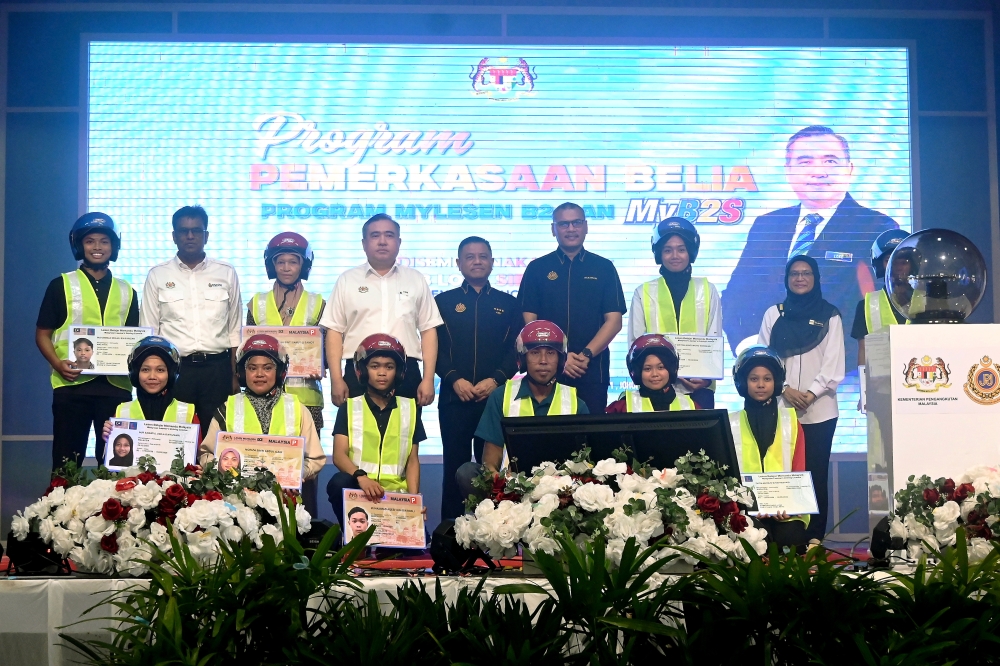 Transport Ministry, JPJ target July completion for MyLesen B2 rollout nationwide, says Anthony Loke