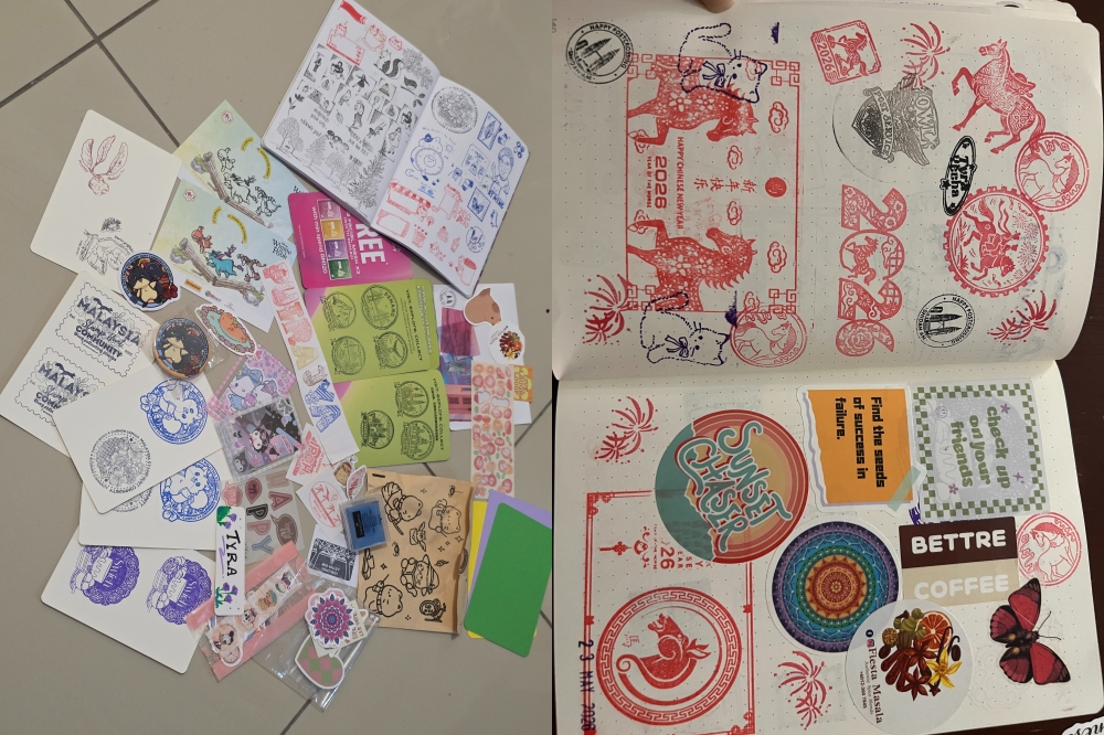 Some of the Loka Made designs collected by stamp enthusiasts. — Picture courtesy of Loka Made
