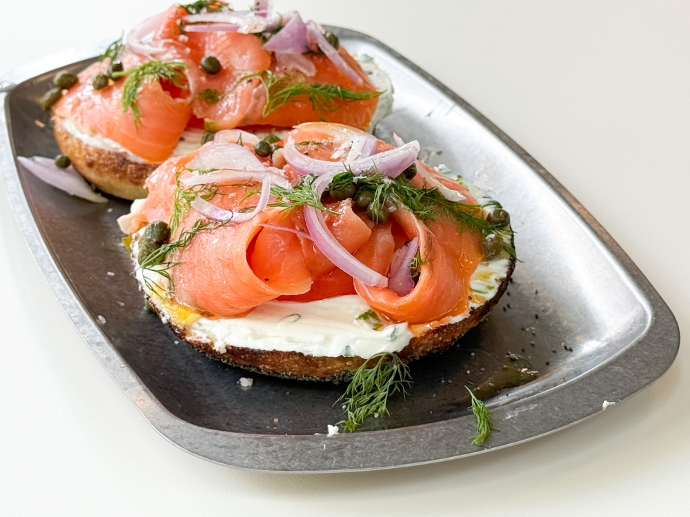 Your breakfast just got better with PJ Section 13’s Sonny Bagel Shop, which serves awesome bagels and coffee