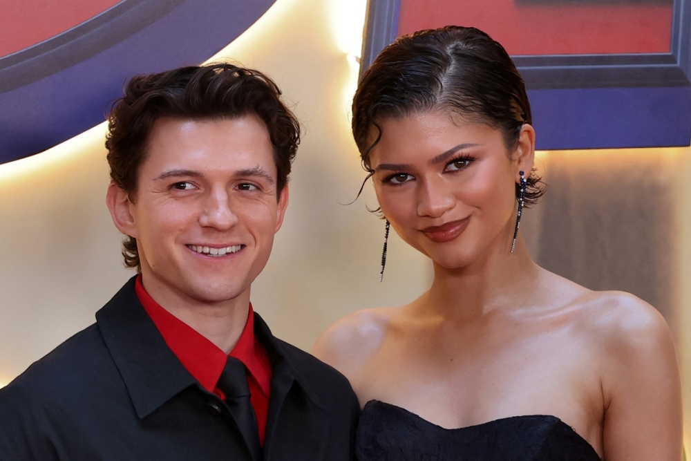 Tom Holland says he didn’t need to reassure family about AI wedding images with Zendaya because ‘they were all there’