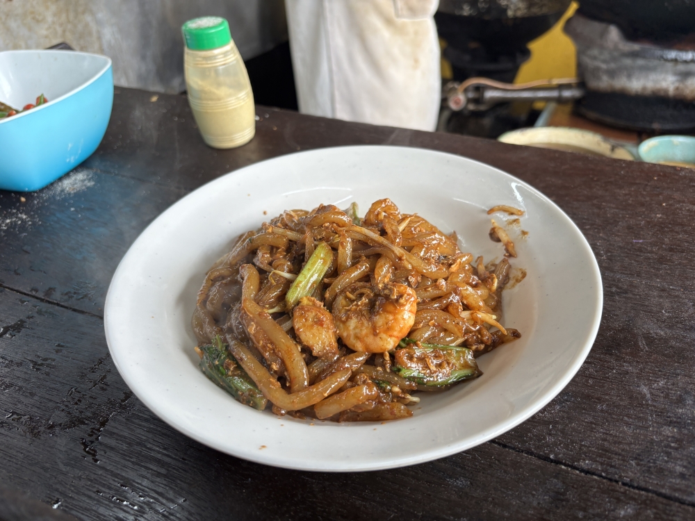 Gerai Ipoh Ipoh Ajee in Medan Kidd bus station in Ipoh offers the viral ‘mee tikus goreng’, more widely known as ‘loh shi fun’, which literally means rat tail noodles in Cantonese for only RM6. — Picture by John Bunyan