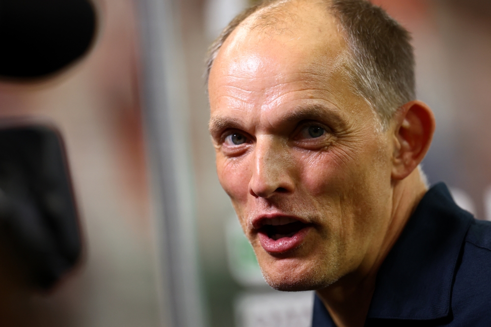 Tuchel 1 photographers 0 as England coach says World Cup anthem moment was ‘ruined’