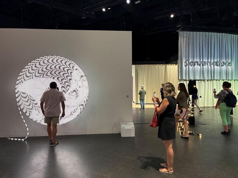 Less paint, more pixels: The world's biggest art fair thinks digital art has finally arrived