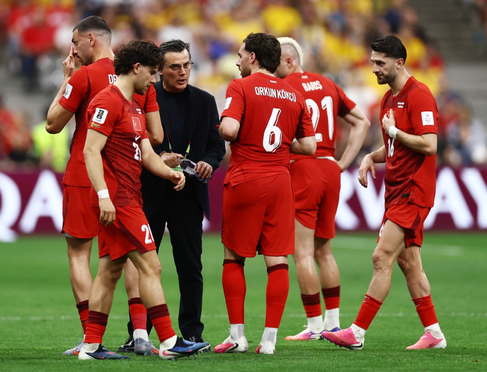 ‘They’re men, not robots’: Turkiye coach tells critics to get off players’ backs after backlash to Australia defeat