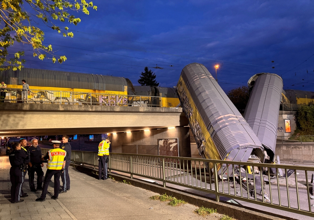 One dead after freight trains collide in Munich