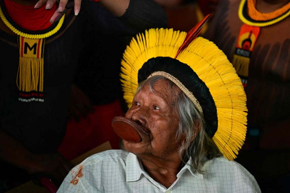Indigenous icon Raoni undergoes surgery, fervent defender of Amazon rainforest
