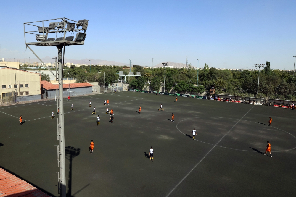 After months of war, the World Cup is bringing Iranian kids back to the pitch