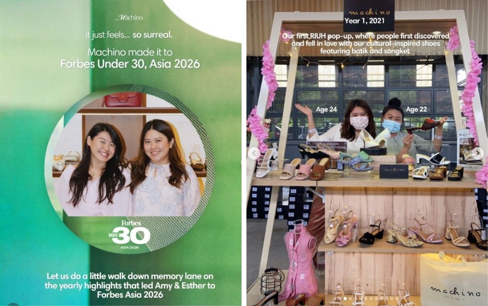 Malaysian sisters behind handcrafted footwear brand Machino named to Forbes 30 Under 30 Asia list