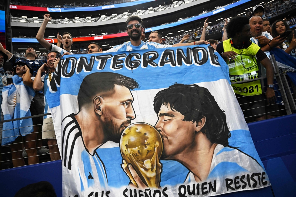 Forty years after Maradona’s ‘hand of god’, Argentina’s Messi becomes all-time World Cup top scorer