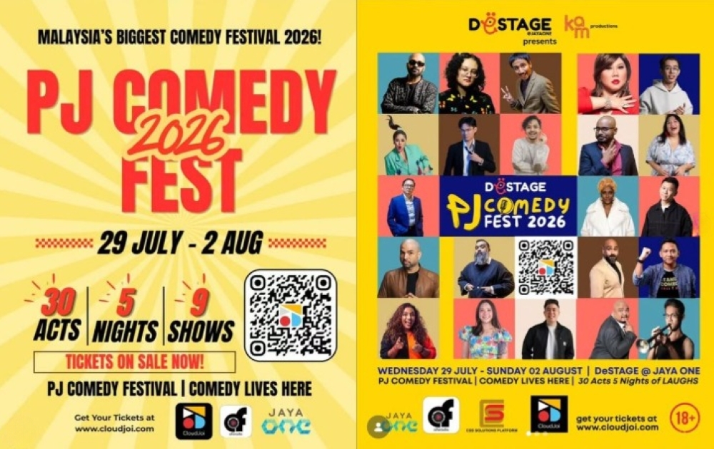 PJ Comedy Fest debuts this July with five days of laughs and Malaysia’s biggest comedy stars