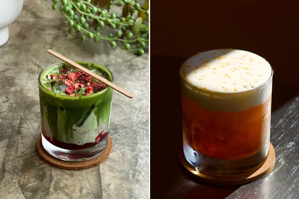 Berries Matcha (left). Mont Blanc (right). — Pictures courtesy of RAYs