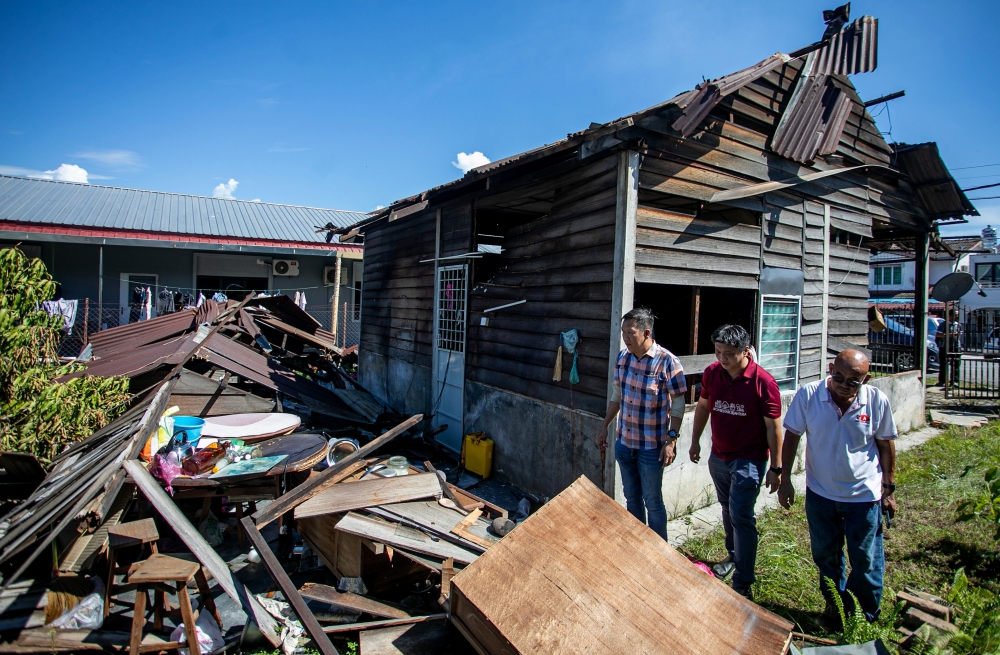 Bercham storm leaves 460 families counting losses topping RM1.2 million, state agencies rush aid
