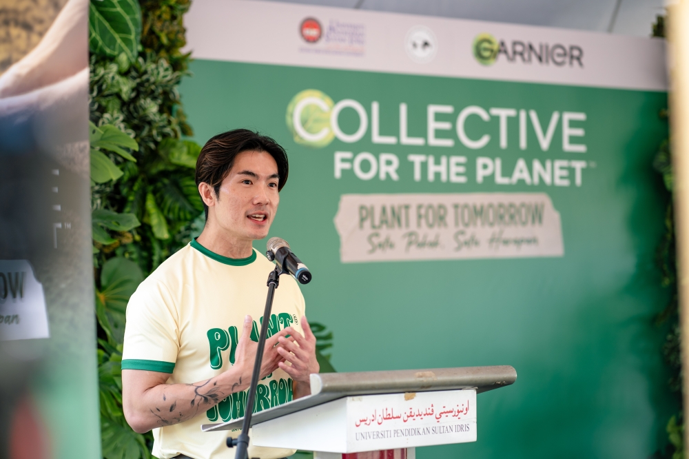 Garnier Malaysia director Jaren Ong said the company is turning environmental awareness into real community action.