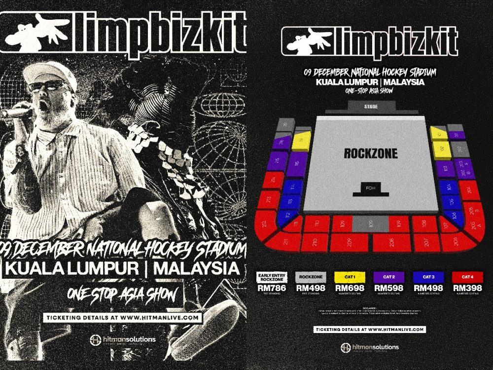 Keep on rollin’ — Limp Bizkit’s only Asia show is headed to KL on Dec 9