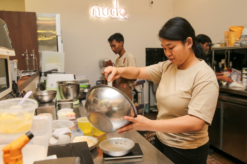 Baking and being a pastry chef started out as a way for Ong to feel confident in her abilities when she was a teenager. — Picture by Choo Choy May