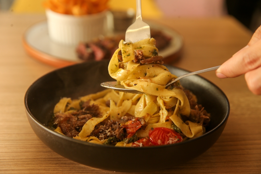 The oxtail ragù pasta is proving a fast favourite among regulars. — Picture by Choo Choy May