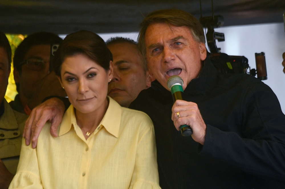 Family feud erupts as Michelle Bolsonaro accuses presidential hopeful stepson of disrespect