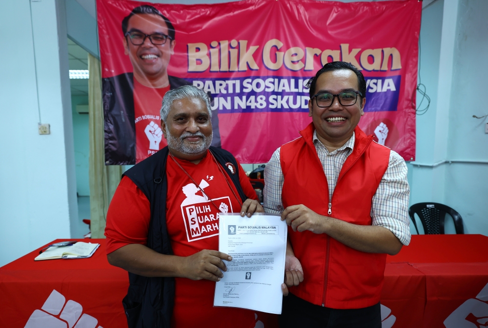 PSM fields lone candidate in Johor state election, targets Skudai seat