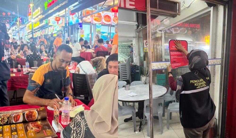 Six Jalan Alor eateries shut after DBKL raid uncovers rats, cockroaches and filthy kitchens