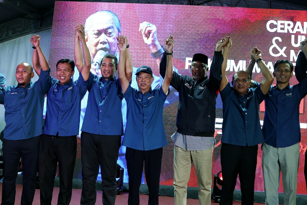 In Pagoh, Muhyiddin shrugs off PAS snub, vows Bersatu machinery will drive Johor fight