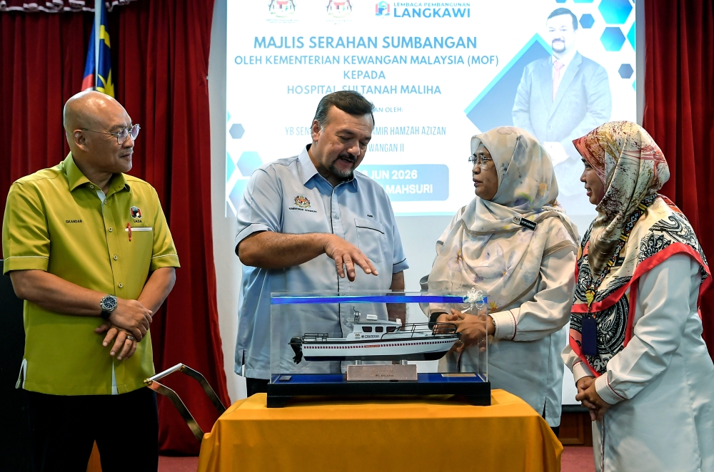 Amir Hamzah unveils RM5.5m sea ambulance, promises faster patient transfers from Langkawi