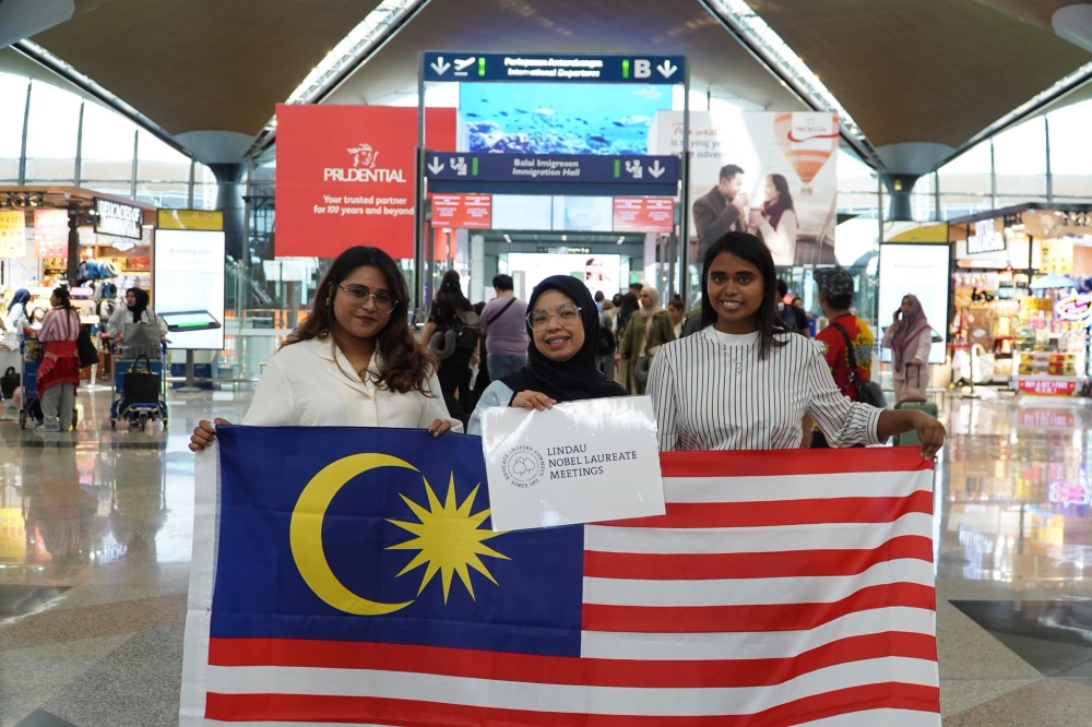 Three young Malaysian scientists head to Lindau Nobel Laureate Meeting, joining 600 peers worldwide