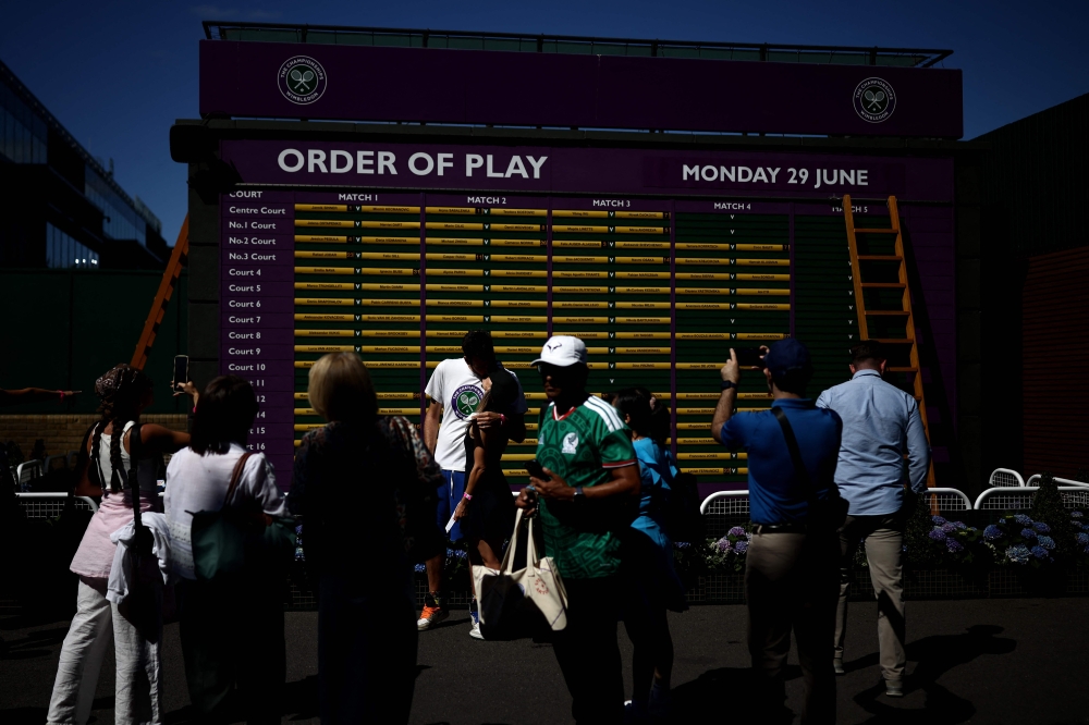 Game, set... truce! Wimbledon stars end prize money protest