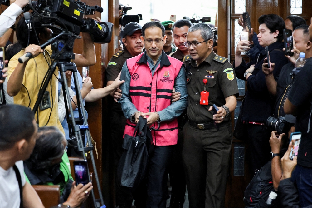 Former Gojek boss Nadiem Makarim faces judgment in graft case in Jakarta