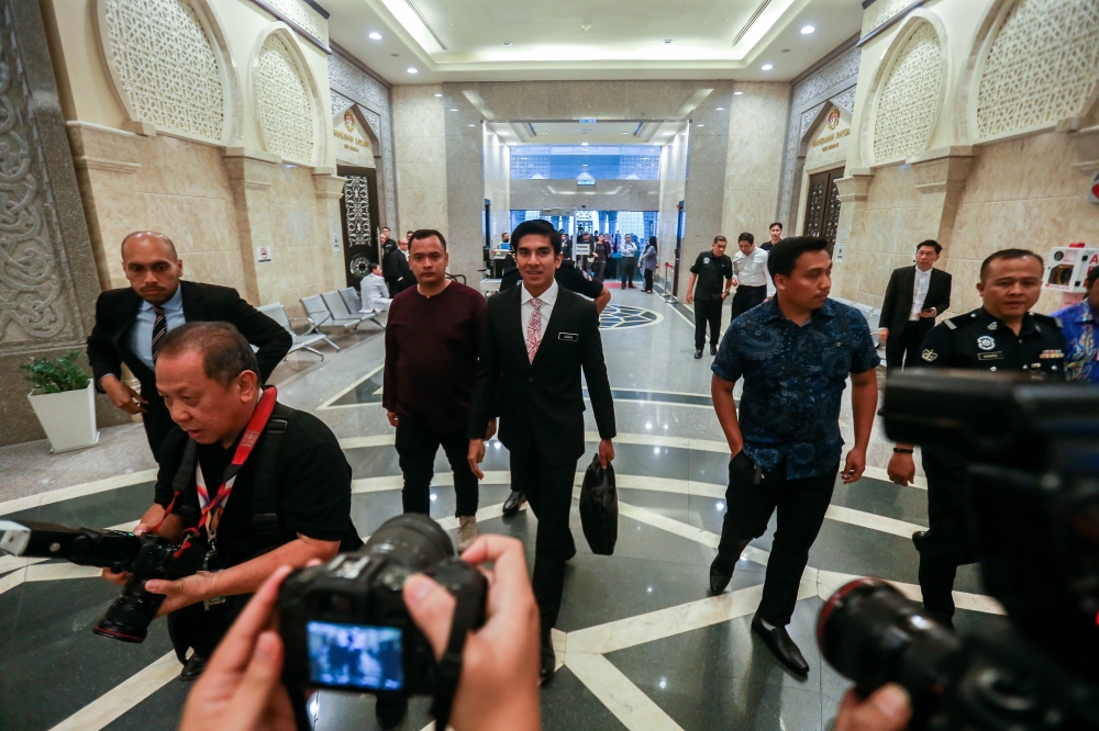 Syed Saddiq arrives at apex court for make-or-break verdict