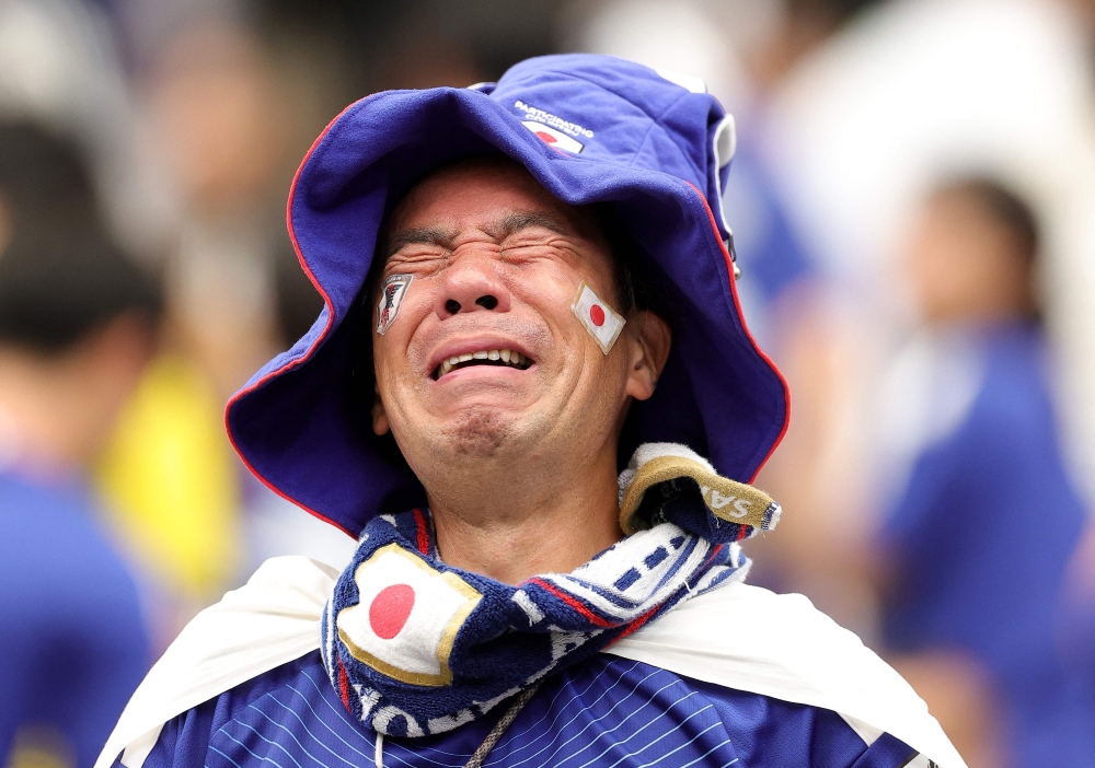 Heartbreak at 4am! Japan fans left devastated by Brazil’s late winner
