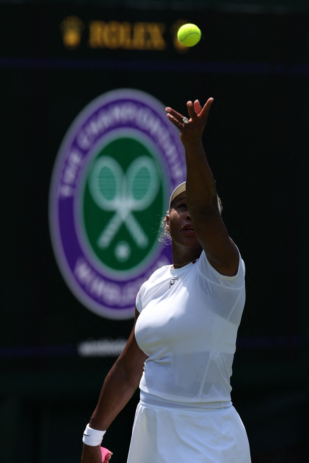 Serena is back! Tennis legend returns to Wimbledon’s Centre Court after four-year absence