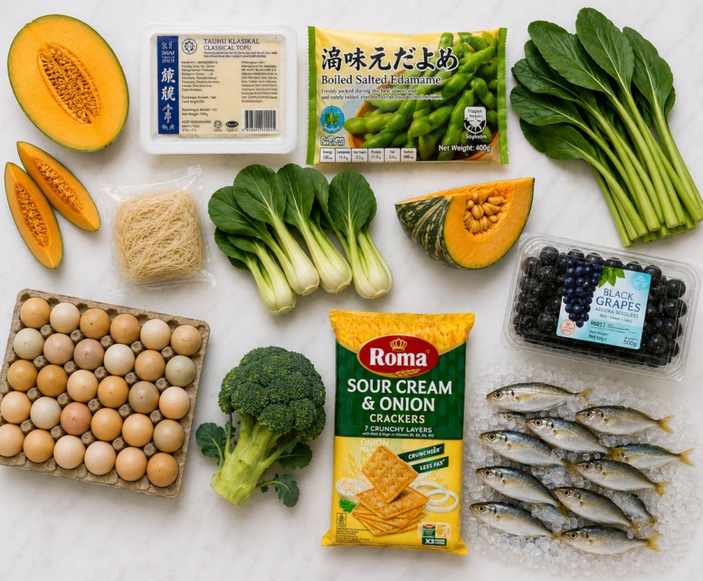 RM100 grocery challenge: What a basic basket gets a Malaysian family in 2026