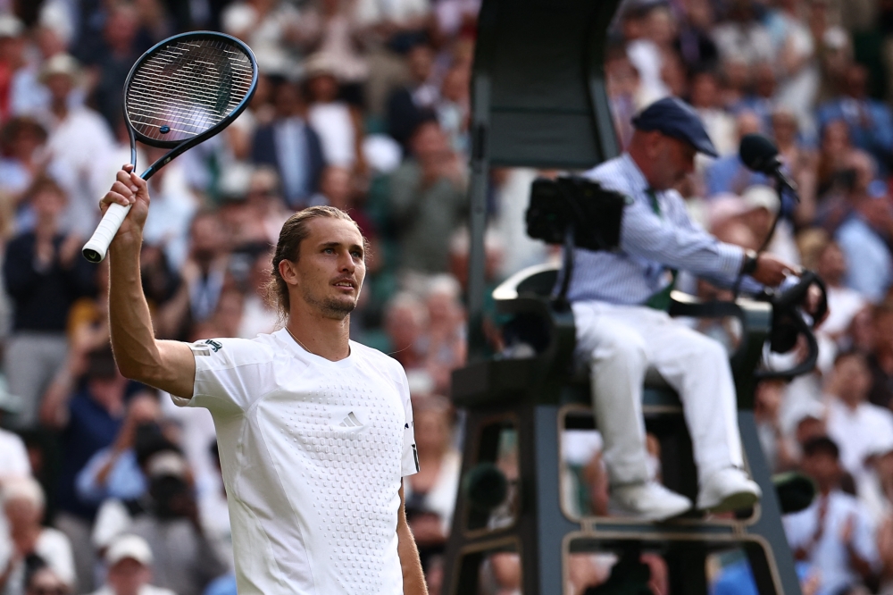 Zverev says Wimbledon hopes ‘about me’ despite open draw