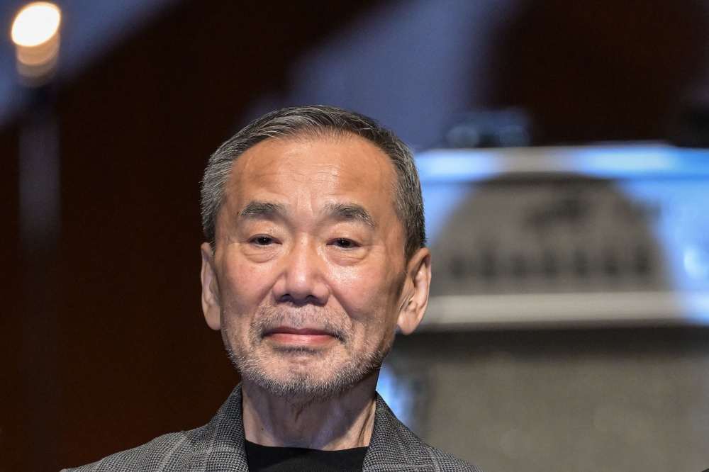 Murakami says novels are ‘completely different’ from AI as new book goes on sale