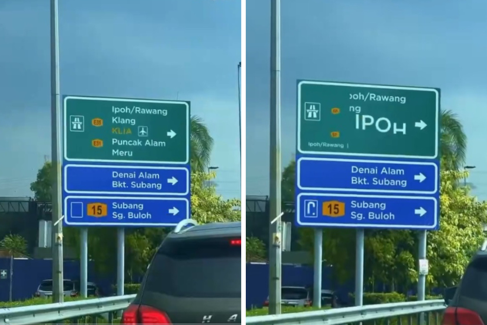 Road signs like you’ve never seen before: Malaysian creator’s viral motion graphics video (VIDEO)