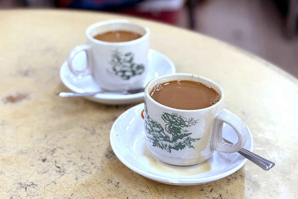 Milky tea that reminded us of Hong Kong style ‘nai cha’. — Picture by CK Lim