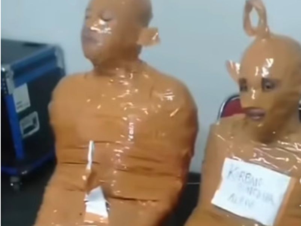 Sentenced to be Teletubbies or ‘pocong’: The inside story behind Indonesia’s viral duct taped ‘criminals’