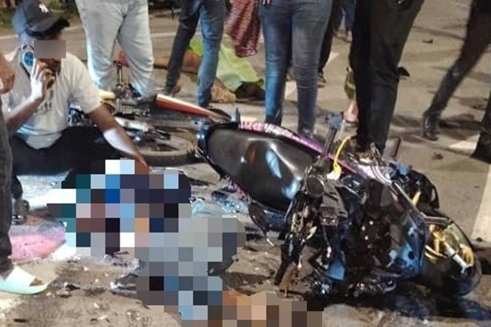 Man killed, another seriously injured after motorcycles collide at traffic‑light junction in Sungai Petani