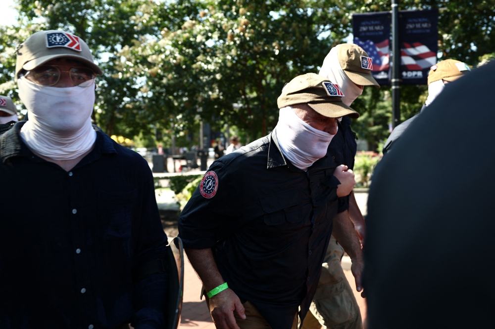 White supremacist march in DC just ‘messy’ democracy, official says