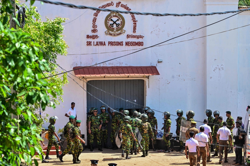 Sri Lanka’s worst prison riot in five years kills 23 guards and inmates, wound more than 100