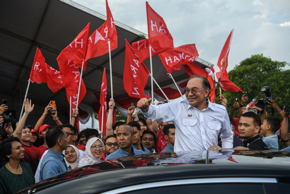 Johor polls: Anwar says Sunday voting remarks were personal view, not pressure on Election Commission