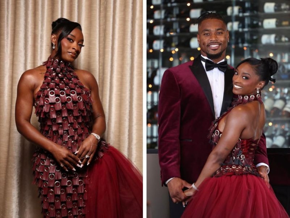 Simone Biles has a message for Taylor Swift wedding doubters: ‘I only show ya’ll what I want ya’ll to know’