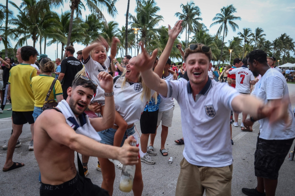 ‘Never in doubt’: England fans dare to dream after quarter-final scare