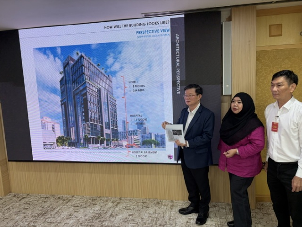 Penang CM: Taman Manggis hospital-hotel project to restart in August, completion set for 2029