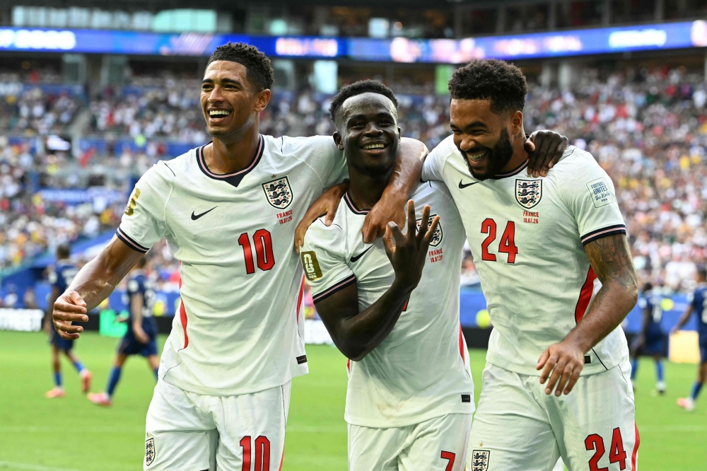 England hit France for six as Saka bags hat-trick... but Mbappe breaks Messi’s all-time World Cup record