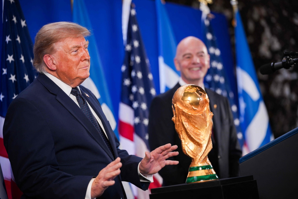 Will he leave the podium this time? Trump set for starring role at Spain-Argentina World Cup final