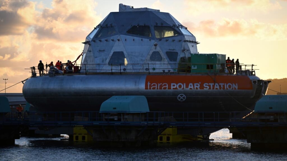Floating ‘igloo’ sets sail from France to explore the Arctic’s frozen unknown
