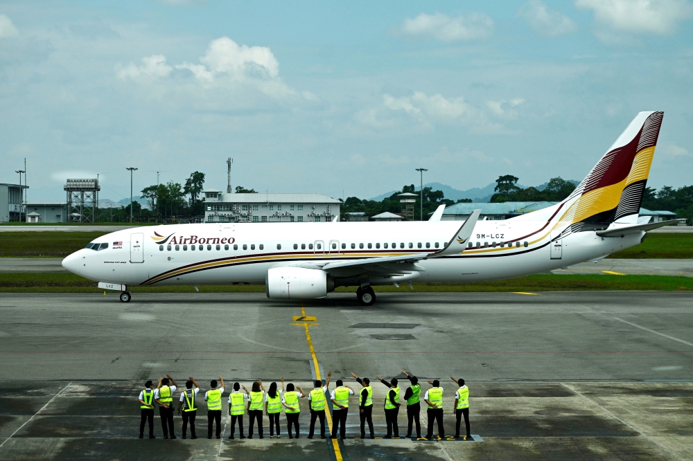 Sarawak’s jet age begins as Abang Johari joins AirBorneo maiden lift‑off to Kuala Lumpur