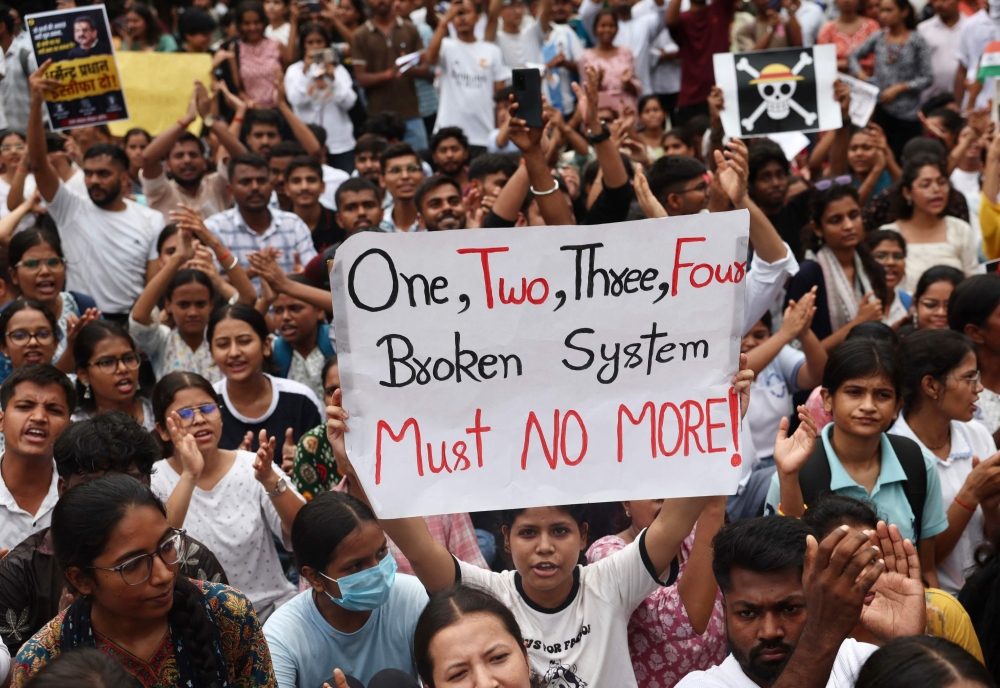 India’s ‘cockroach’ movement vows relentless protest until education minister resigns